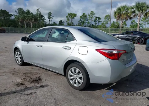 2015 Toyota Corolla Le from USA, damaged, VIN 2T1BURHE9FC444736